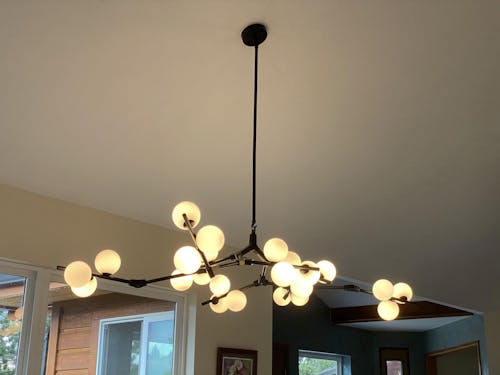 Creative Branch Arm Chandelier 12/18/24 Molecular Balls