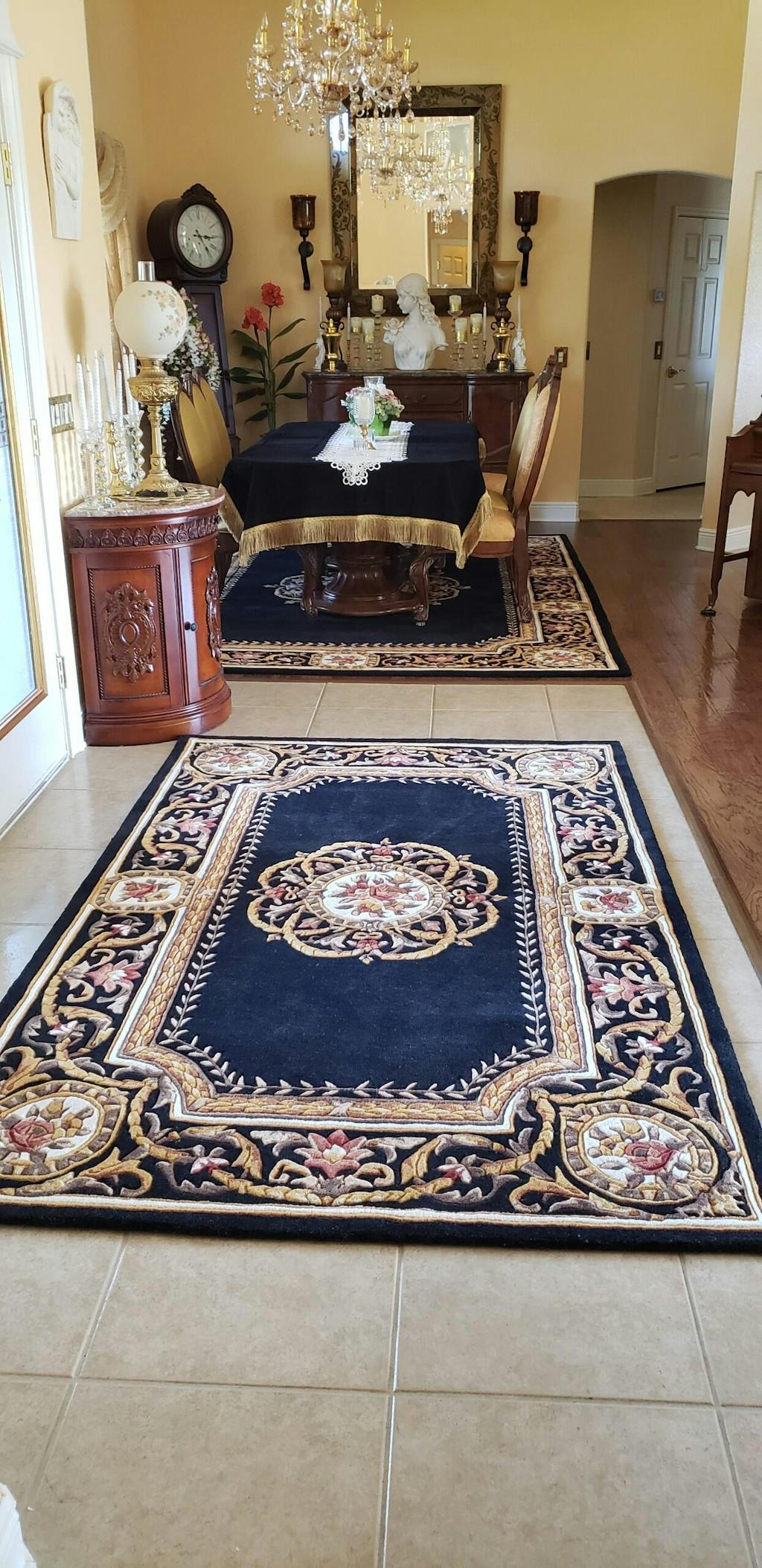 Harmony HAI-12 Black Area Rug