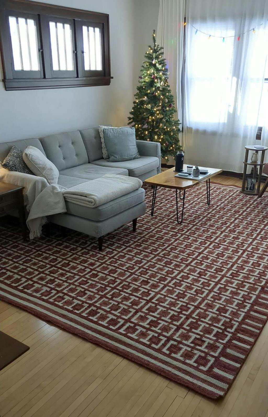 Scandi SCN-2 Red Area Rug
