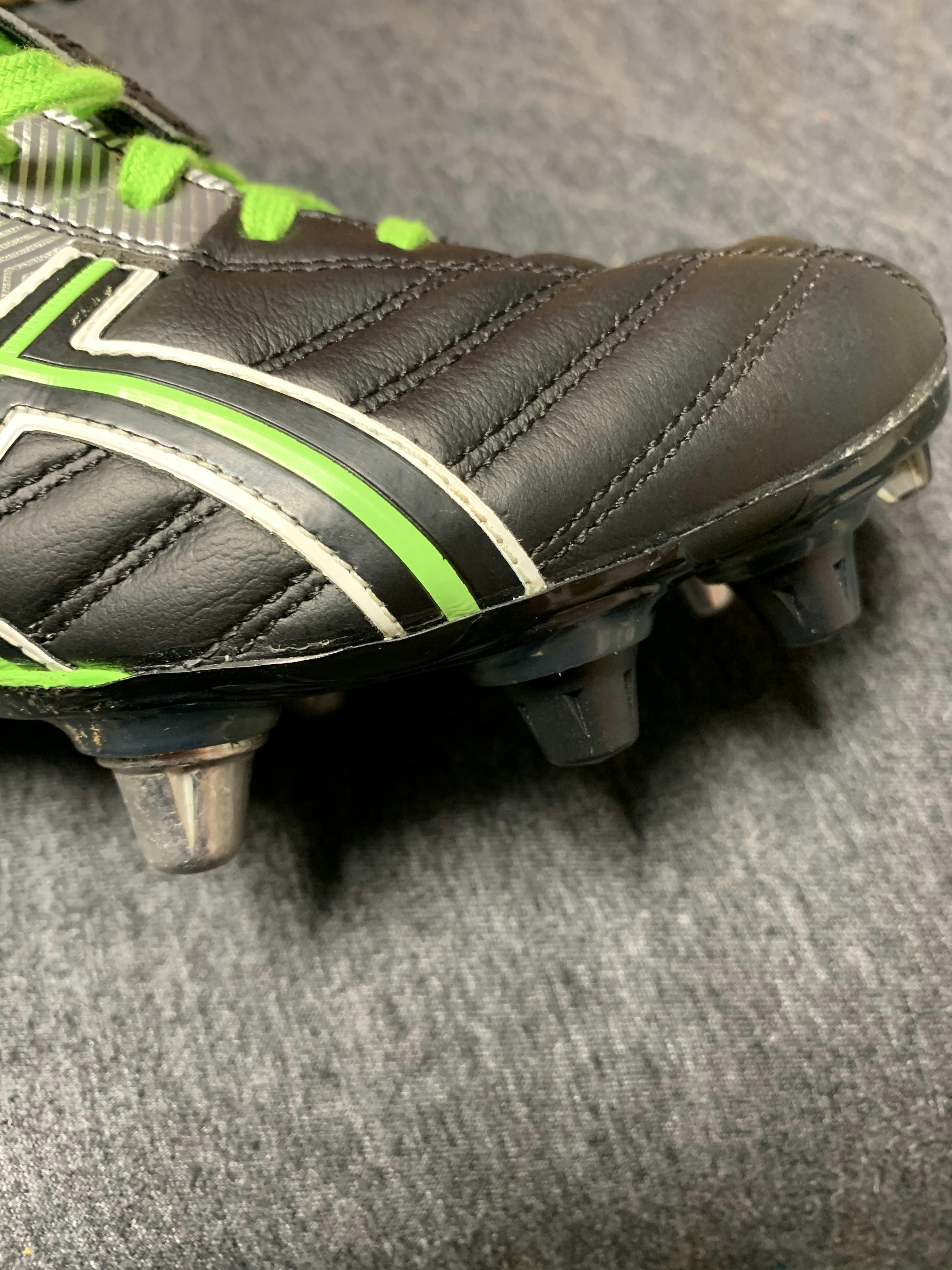 rugby boots plastic studs