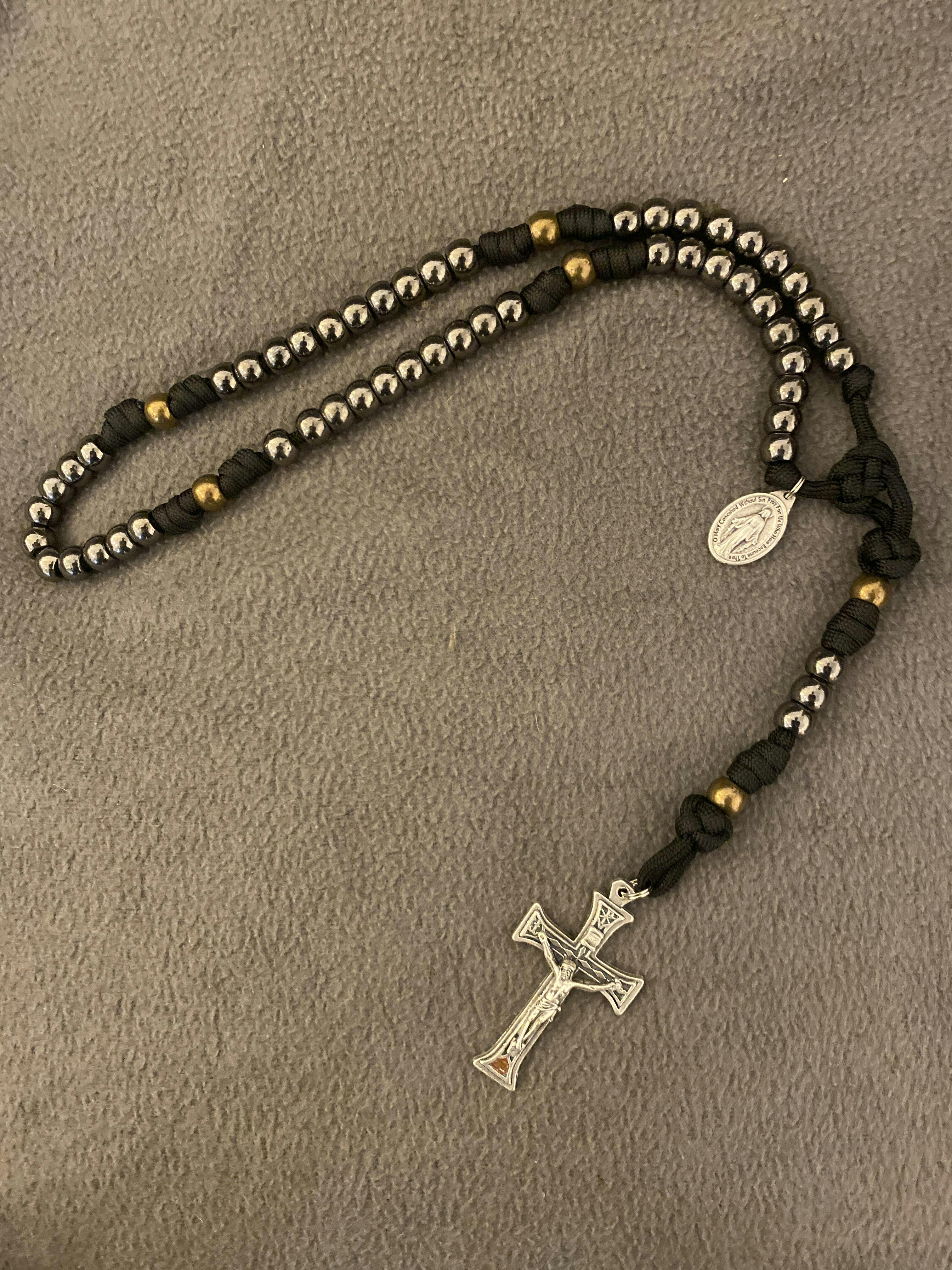 Rugged Rosaries Gentleman's Heavy Duty Rosary - Authentic - Handmade