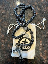 Rugged Rosaries - Black Paracord Rosary for Catholic Men - Handmade -  Rugged Rosaries®