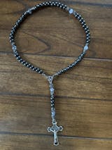 Rugged Rosaries - Black Paracord Rosary for Catholic Men - Handmade -  Rugged Rosaries®