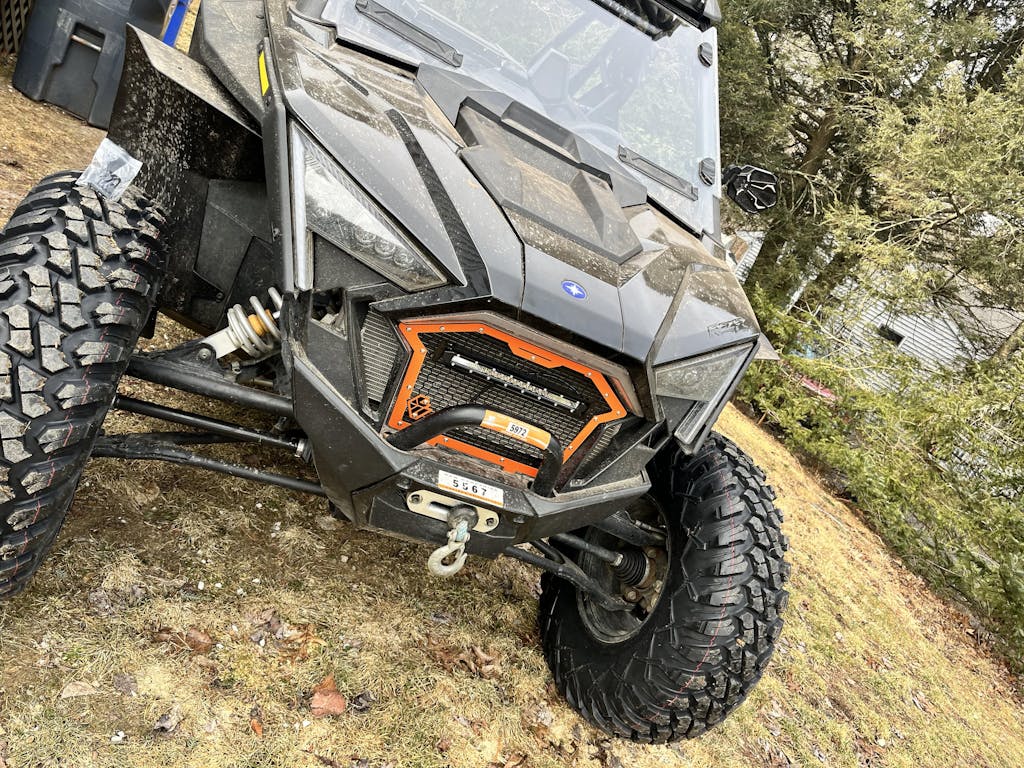 L&W Fab Front Grill with Light Bar RZR Turbo R / Pro R / Pro XP