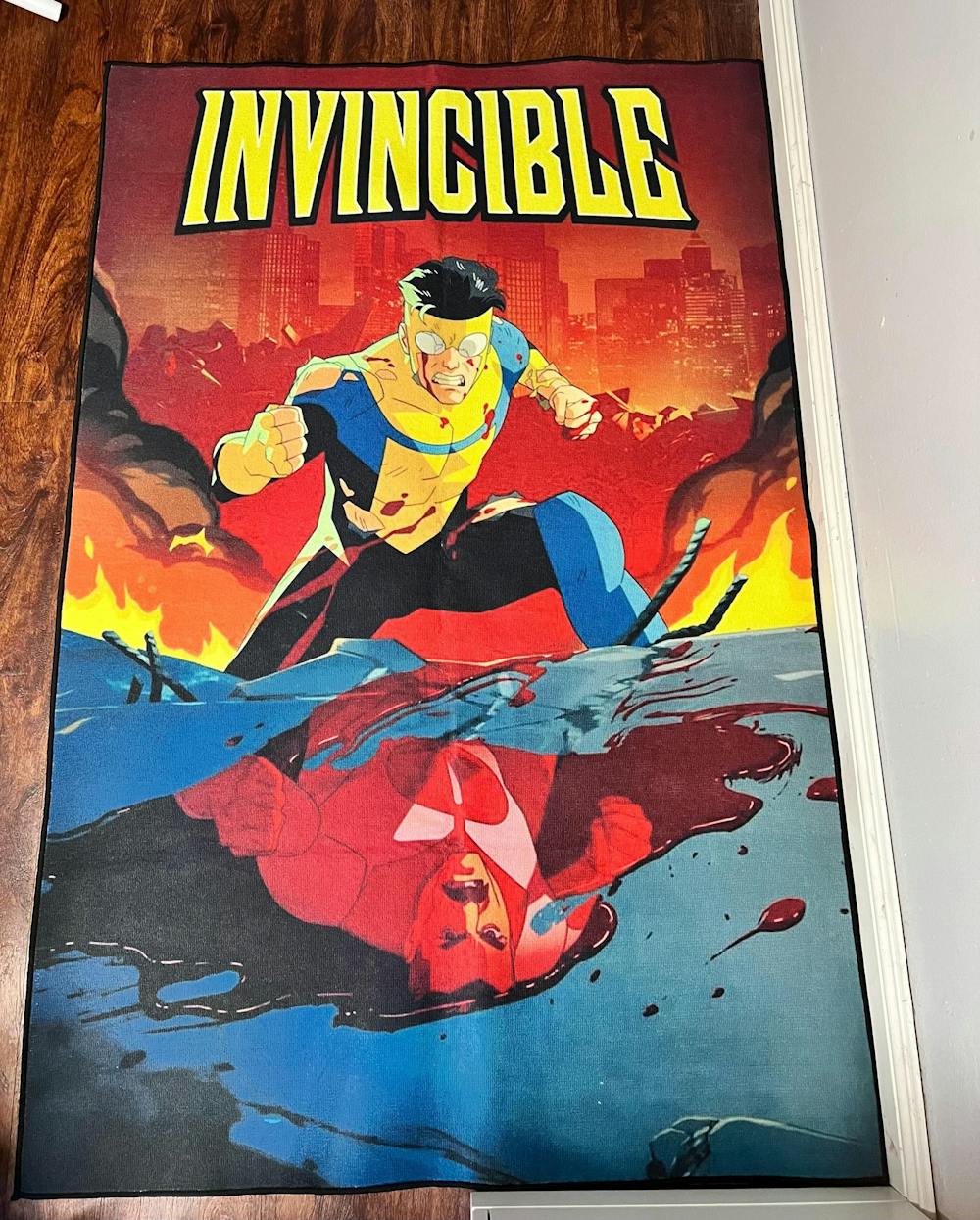 Invincible Rug – Comics Series Cover Art