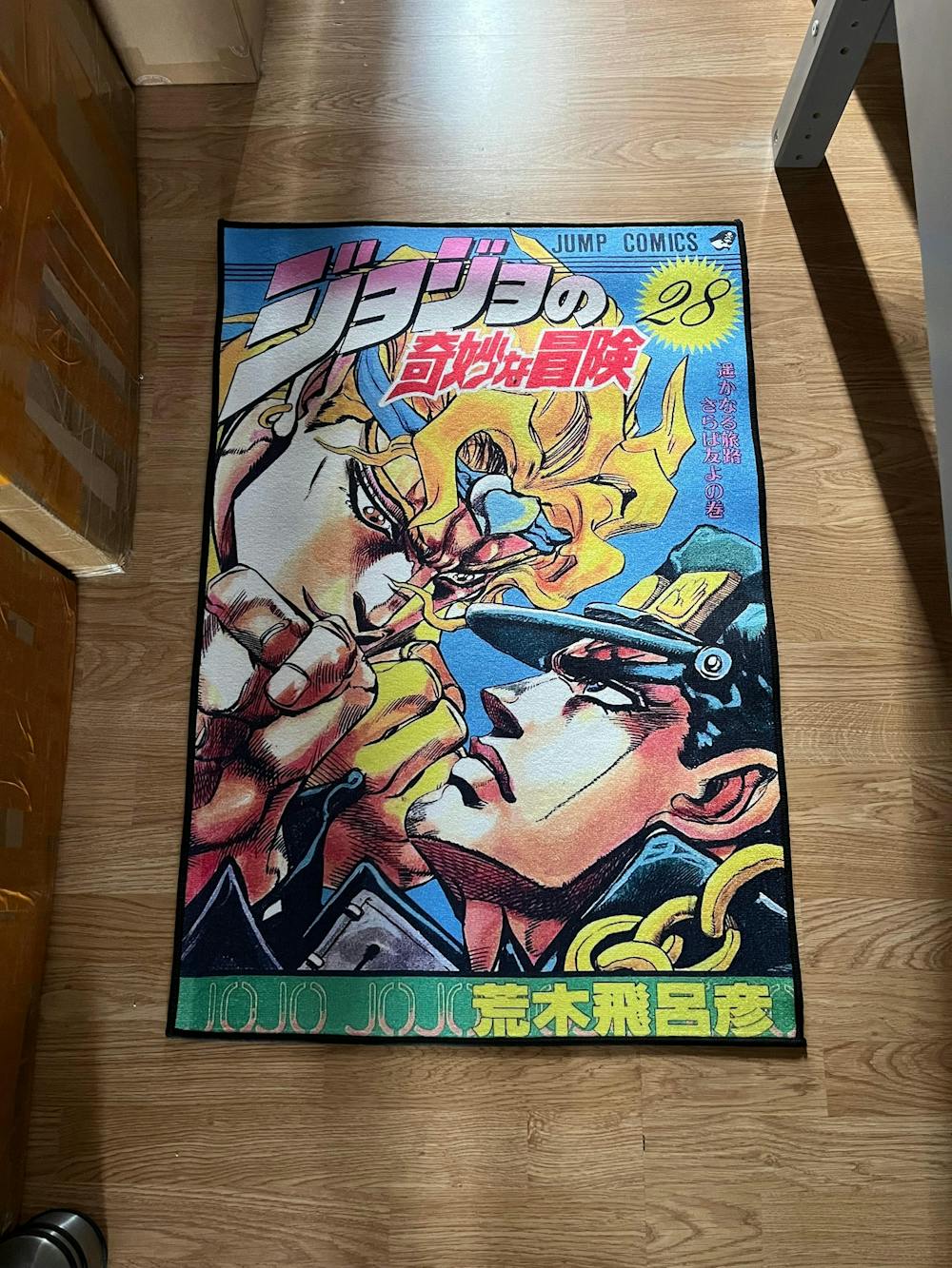 JoJo's Bizarre Adventure Rug – Anime Cover Art Design