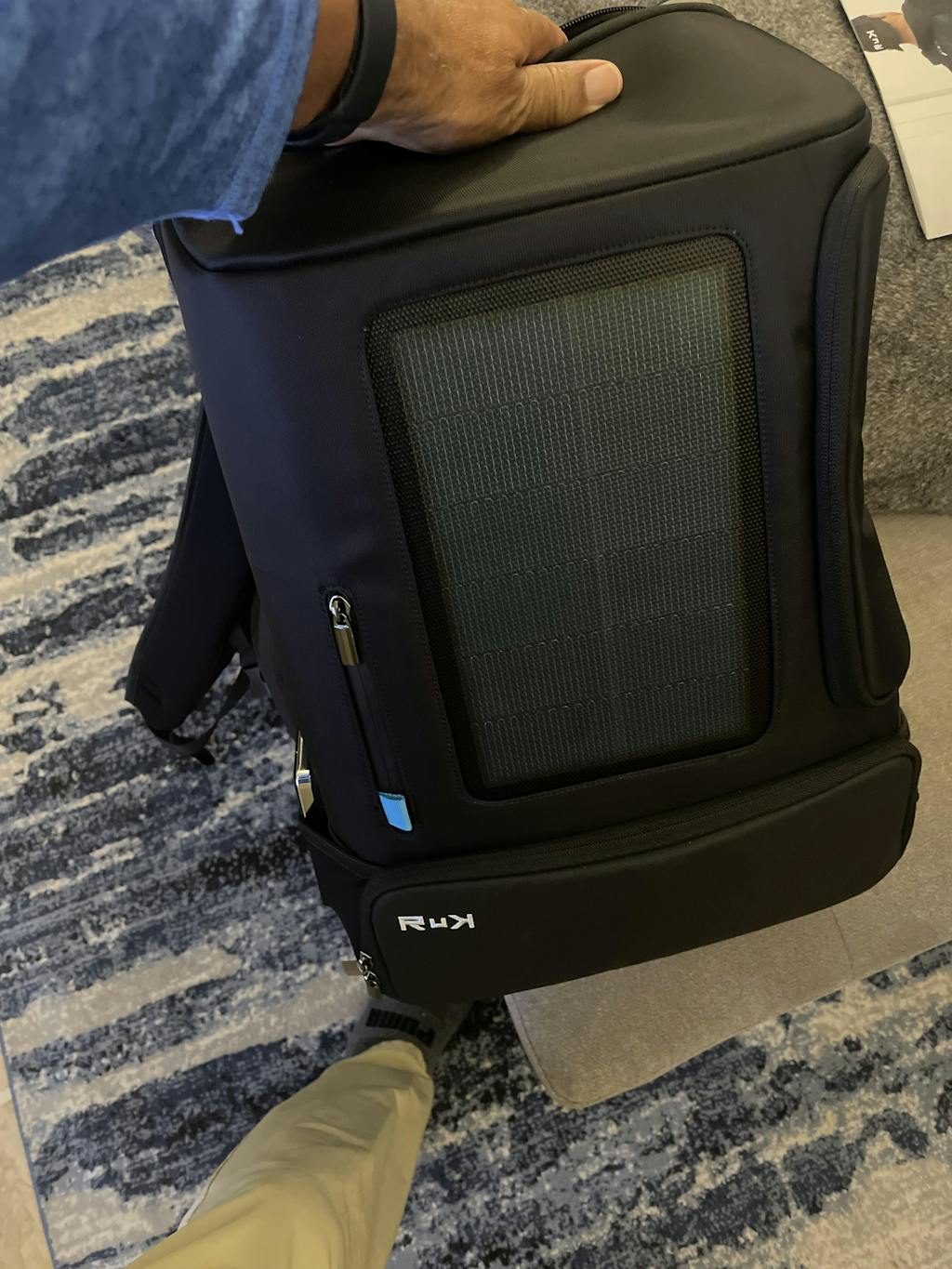 RuK Infinite Solar Backpack (40L) w/ Power Bank RuK Solar Backpacks