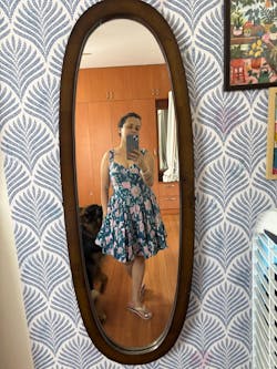 Azure Corset Mini Dress