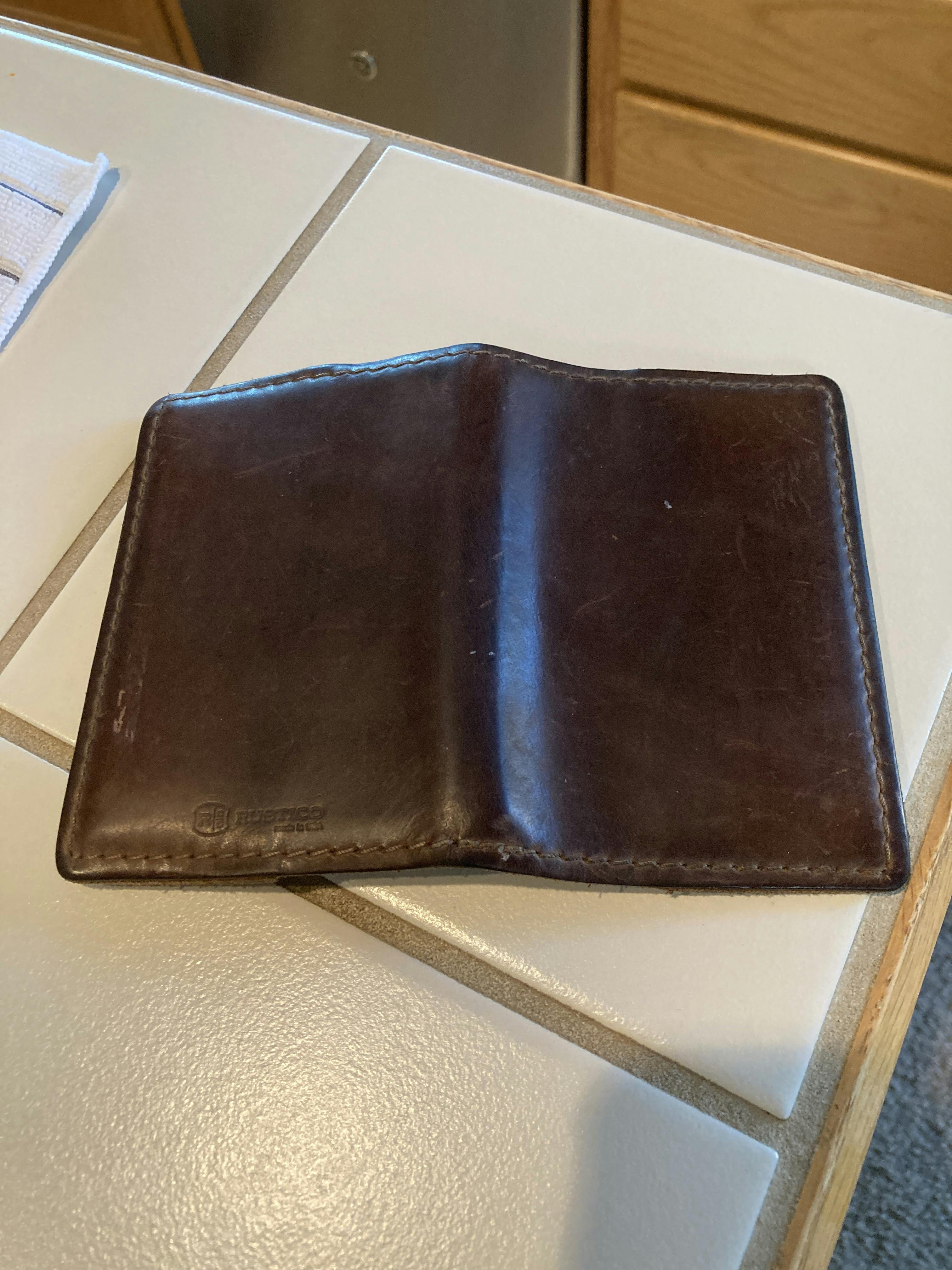 refillable leather notebook