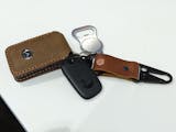 Premium Leather Car Keychain  Mens Leather Keychain – Rustico