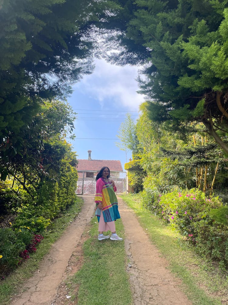 Chakra Pure Slub Cotton Kurta - Multicolour