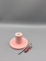 ruthex M6 Gewindeeinsatz - 25 Stück RX-M6x12.7 Messing Gewindebuchsen für 3D Druck-Teile aus Kunststoff