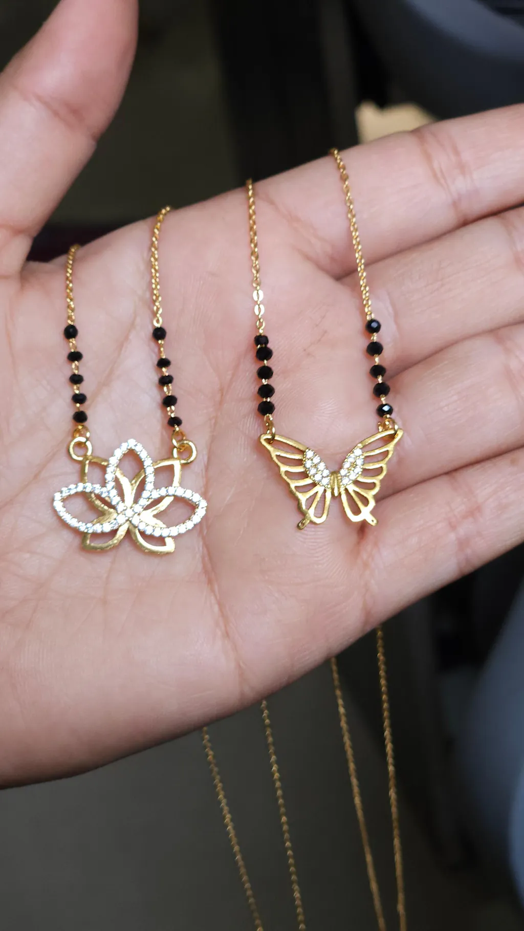 Lotus Mangalsutra
