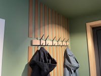 Coat & hat rack black - MAPLE (90 cm - 35.43)