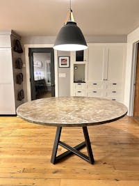 Dining table base - CROSS 9