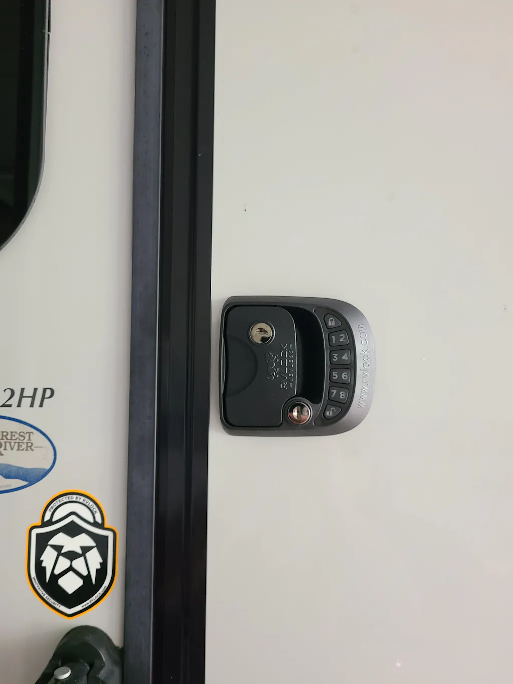 RVLock Compact Keyless Entry Handle