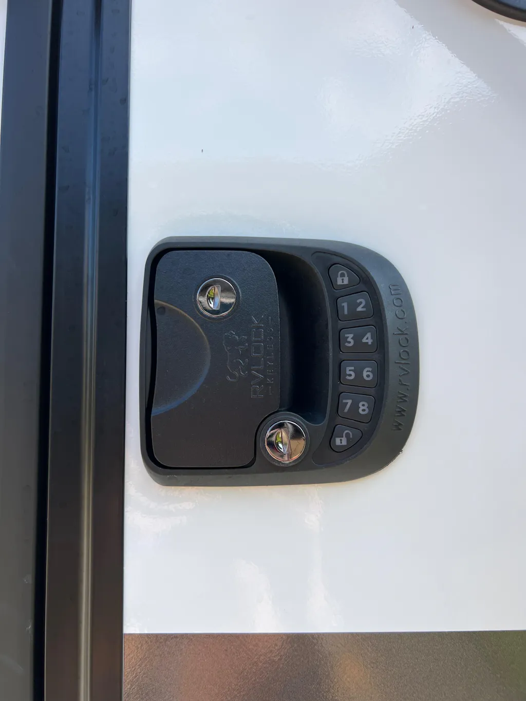 RVLock Compact Keyless Entry Handle