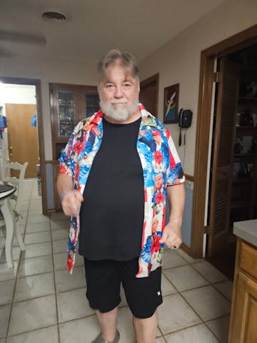 Custom Photo Trump American Flag Tropical Independence Day Hawaii Shirt N304 62557