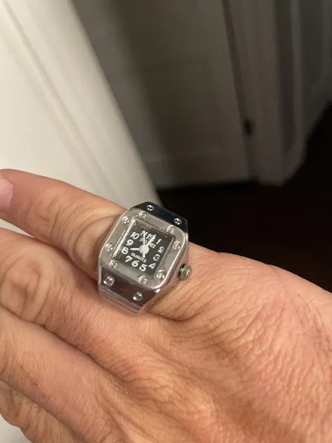 Bozhi Square Watch Ring