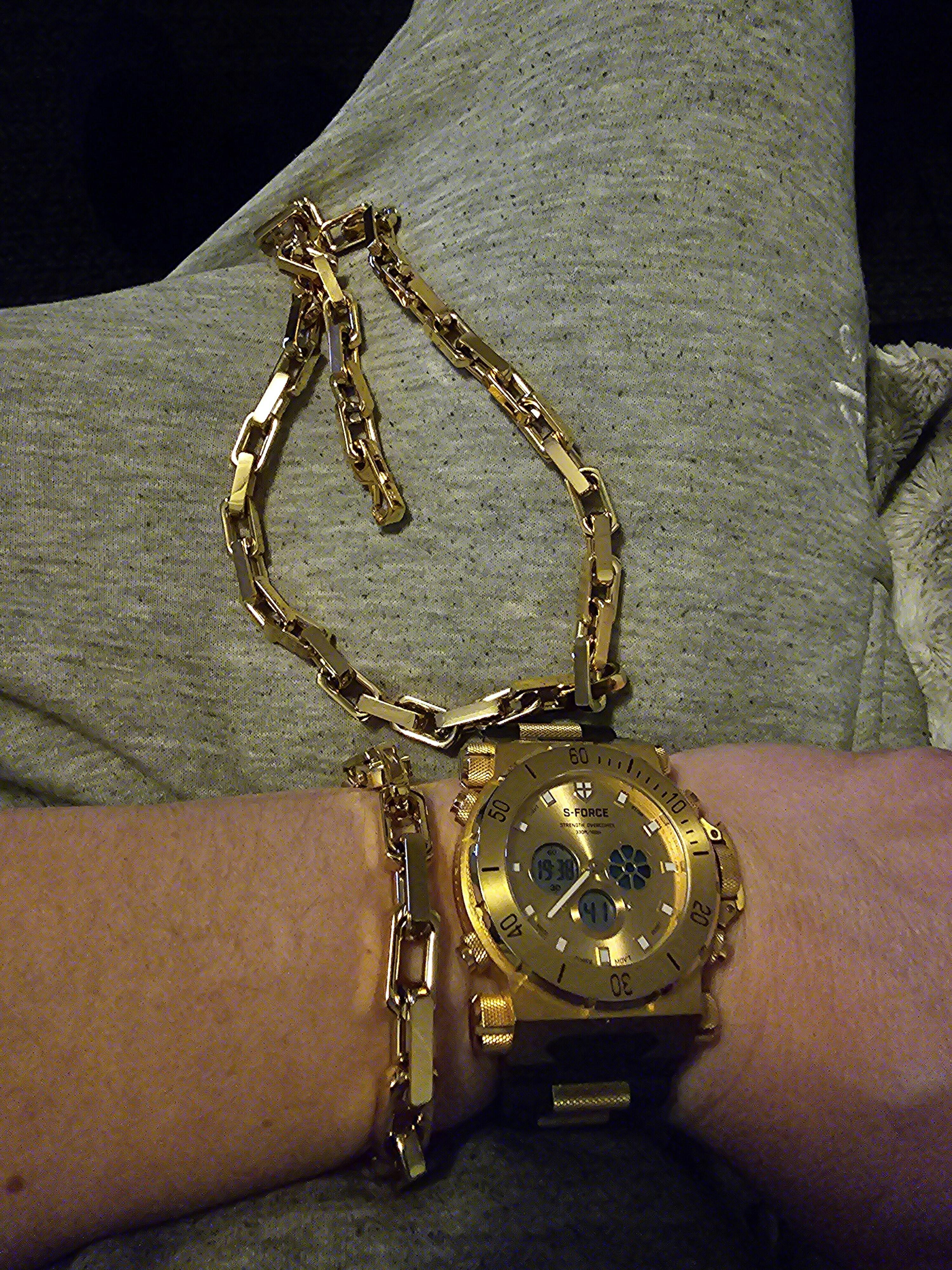 SAMSON Bracelet 18K Gold - 10mm - S-FORCE™