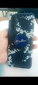 Gripper Case With Dark Blue & white Floral