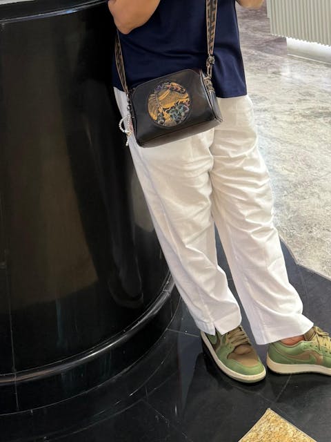 White Comfy Cotton Pants