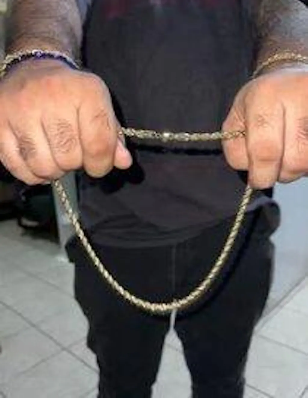 CADENA TORSAL 18K 5 MM