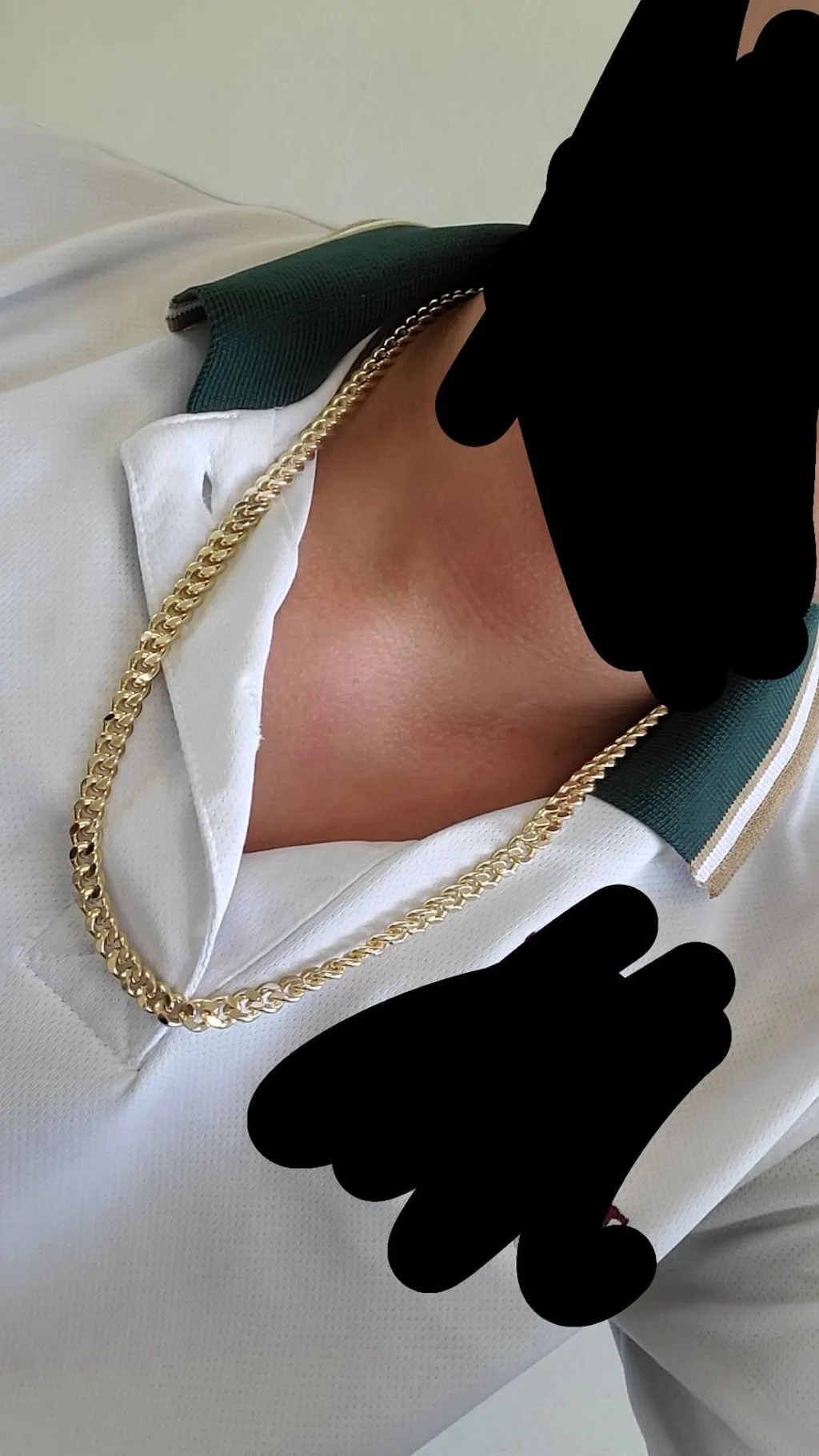 CADENA CUBANA 18K 7.1 MM