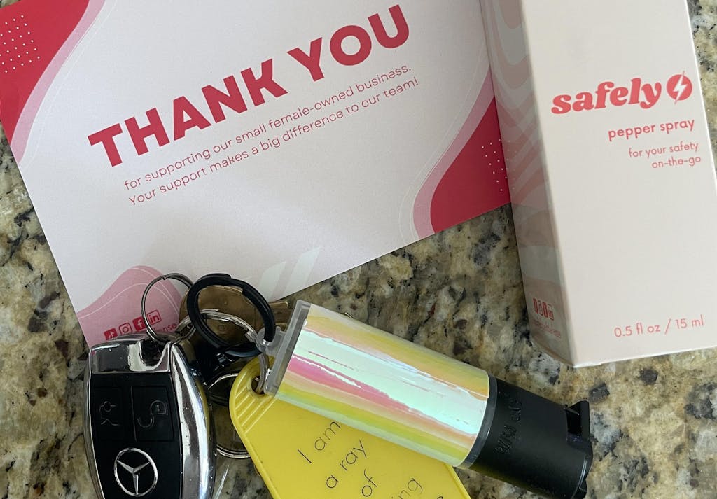 Keychain Pepper Spray Safely Self Defense