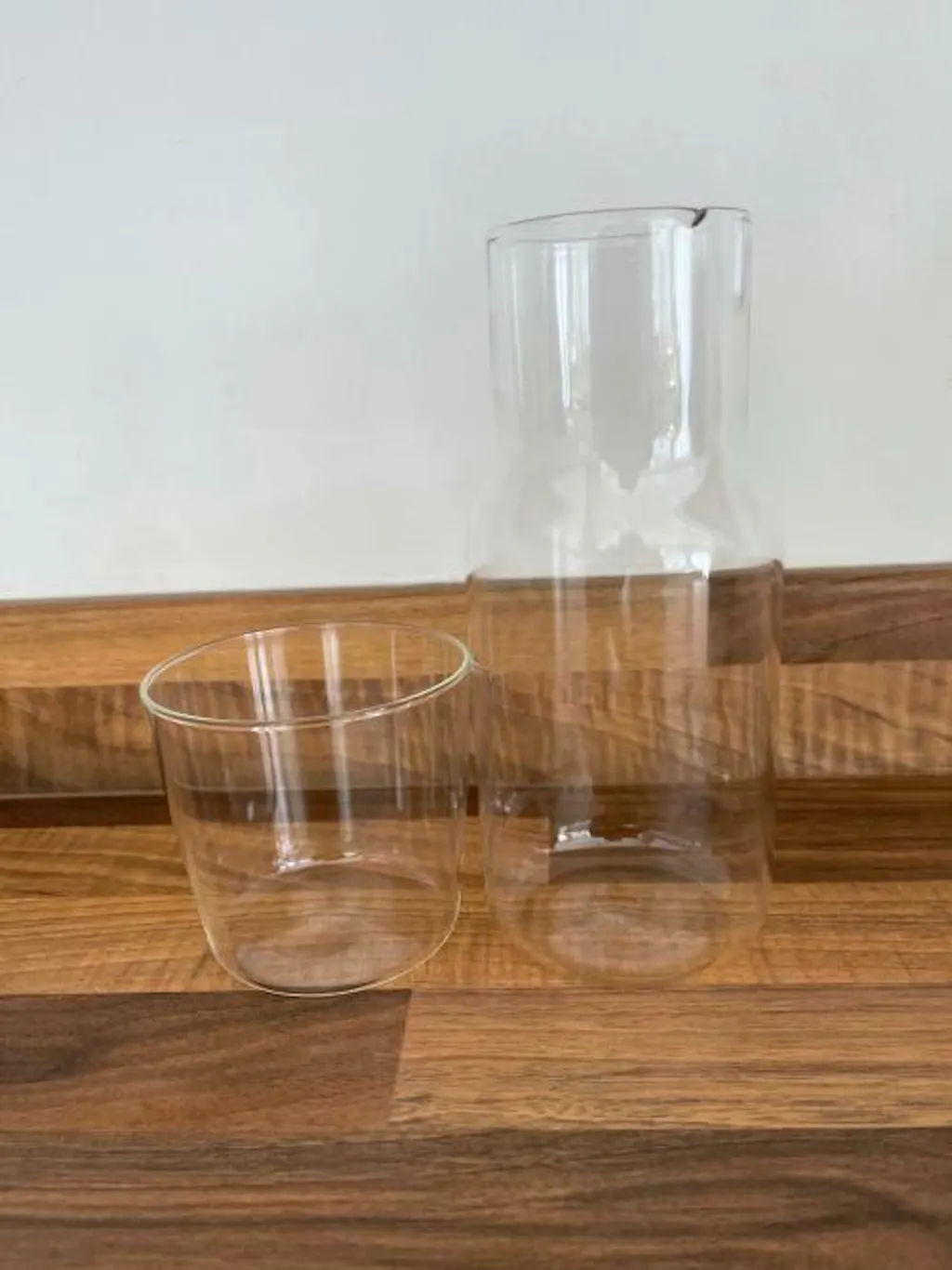 Glass Carafe & Tumbler Set for Tea and Fruit Drinks Sage & Sill