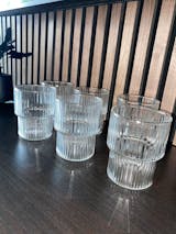 Ripple Drink Glass Cup - Sleek and Modern Glassware – Sage & Sill