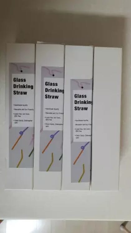 Twist Colorful Glass Straw - Eco-Friendly Reusable Drinking Straws – Sage &  Sill