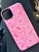 iPhone Tough Phone Case - Busy Print Pinks