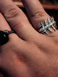 Night Terror Centipede Ring