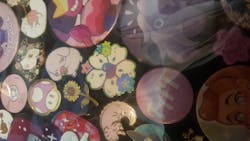 Rainbow Sakura [Rainbow Metall Enamel Pin]