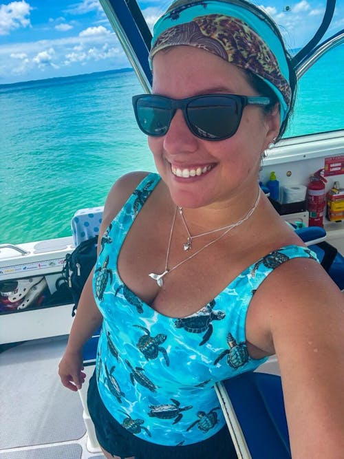 Oceanic Sea Turtle One-Piece Swimsuit