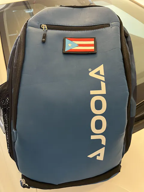 Parcho PVC/Velcro: Bandera de Puerto Rico rectangular - Sky Blue (Patch)