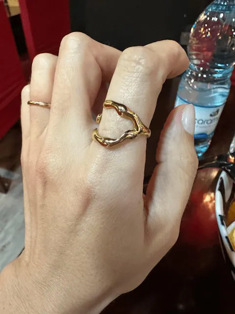 Nature Vine Stackable Adjustable Ring