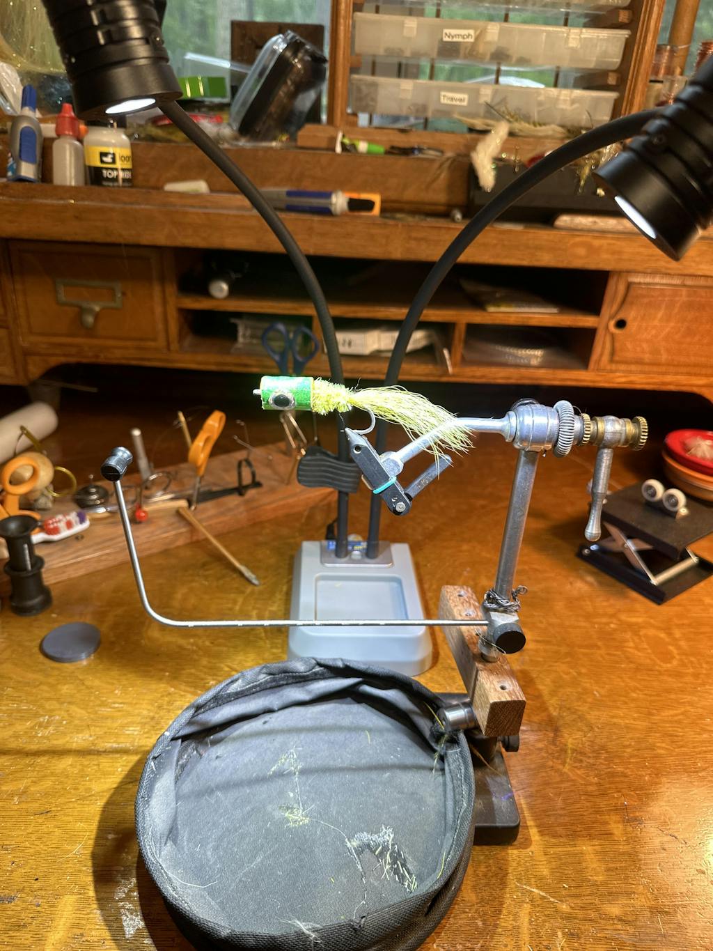 Dual Head LED Fly Tying Light is the BEST Fly Tying Lamp Available!