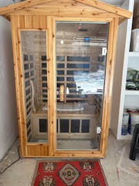 Garner-902VS 2 Person Outdoor Far Infrared Sauna