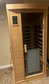 Maxwell-901BH 1 Person Ultra-Low EMF Far Infrared Sauna