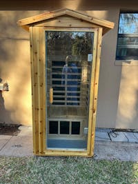 Garner-901VS 1 Person Outdoor Far Infrared Sauna | While Supplies Last