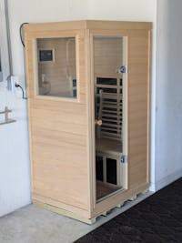 Purity-909MH 1 Person Side Door Far Infrared Sauna | Left Side Door: Limited Stock Sale
