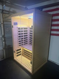 Ample-902SH 2 Person Ultra-Low EMF Far Infrared Sauna (New (Perfect Box))