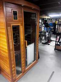 Maxwell-902BH 2 Person Ultra-Low EMF Far Infrared Sauna (Enhanced with Red Light Therapy)