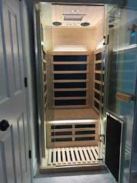 901S Pro 1 Person Ultra-Low EMF Full Spectrum Infrared Sauna | While Supplies Last