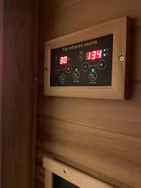 Sold Out | Sublime-906MR 1 Person Classic Far Infrared Sauna in Red Cedar | While Supplies Last