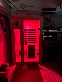 Maxwell-902BHN 2 Person Ultra-Low EMF Far Infrared Sauna (Enhanced with Red Light Therapy)