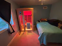 Maxwell-902BHN 2 Person Ultra-Low EMF Far Infrared Sauna (Enhanced with Red Light Therapy)