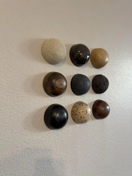 Ceramic Wall Art Sun Fire 18 Dome Collection – Sam Mayell Ceramics